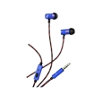 Awei ES-660i Wired Earphones Stereo Headset Ενσύρματα Ακουστικά - Χρώμα: Μπλε