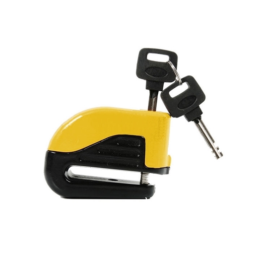 Κλειδαριά Δισκοφρένου Disc Motorcycle Lock 1206 - Χρώμα: Κίτρινο