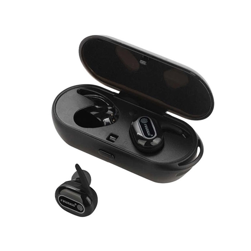 Fineblue TWS-R10 Ασύρματα Ακουστικά με Βάση Φόρτισης Waterproof Wireless Twin Earbuds Bluetooth V4.2 Stereo Headset with Charging Dock 400mAh - Χρώμα: Μαύρο