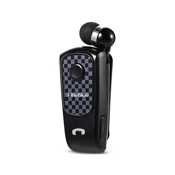 Fineblue F-Plus Ασύρματα Ακουστικά Bluetooth V4.1 Clip-On Wireless Headset - Χρώμα: Μαύρο