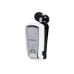 Bluetooth Fineblue FQ208 με Επεκτεινόμενο Καλώδιο Clip-On Wireless Headset - Χρώμα : Λευκό