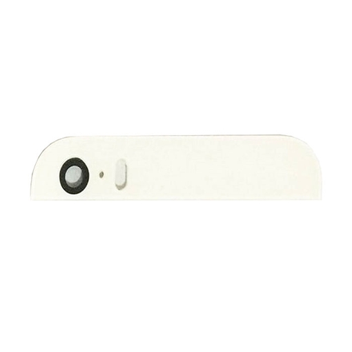 Πάνω Τζαμάκι για Το Πίσω Καπάκι για iPhone 5S - Χρώμα: Λευκό
