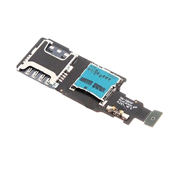 Εικόνα της Καλωδιοταινία Υποδοχής Κάρτας Sim Και Κάρτας Μνήμης / Sim and SD Flex για Samsung Galaxy S5 Mini G800F