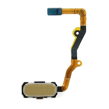 Picture of Home Button Flex for Samsung Galaxy S7 Edge G935F - Color: Gold