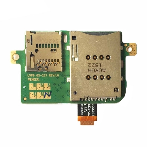 Picture of Dual Sim and SD Card Tray Holder Board for Lenovo Ideatab A10-70 A7600 10.1"