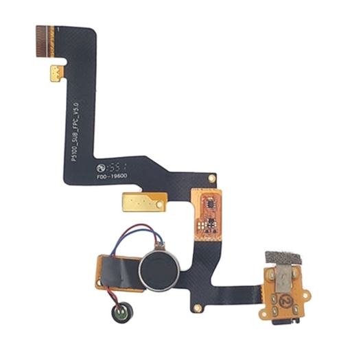 Καλωδιοταινία Ήχου Ακουστικού με Μηχανισμό Δόνησης και Μικρόφωνο / Audio Jack Flex with Vibration Motor and Micriphone για Lenovo Yoga Tab 3 YT3-X50
