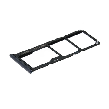 Picture of SIM Tray Dual SIM and SD for Samsung Galaxy A70 A705F - Color: Black