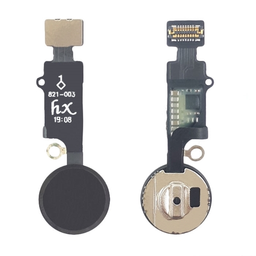Κεντρικό Κουμπί Βluetooth / Home button Flex Bluetooth  για iPhone 7 / 7 Plus - Χρώμα: Μαύρο