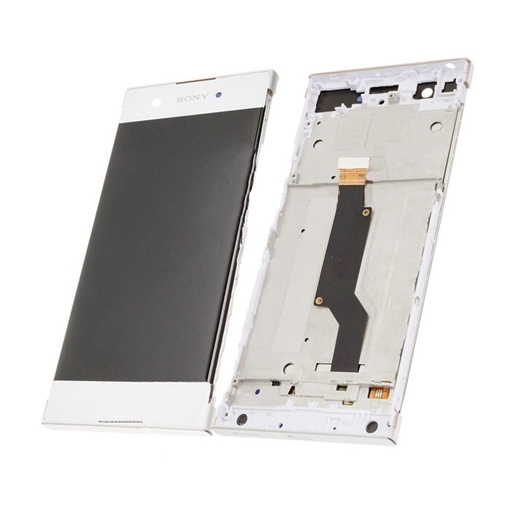 Οθόνη LCD με Μηχανισμό Αφής και Πλαίσιο για Sony Xperia XA1 G3121 - Χρώμα: Λευκό