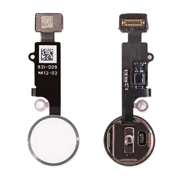 Εικόνα της Κεντρικό Κουμπί Βluetooth / Home Button Flex Bluetooth για iPhone 8G / 8G Plus - Χρώμα: Λευκό