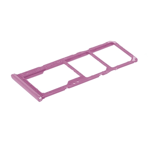 Picture of Dual SIM and SD Card Slot (SIM Tray) for Samsung Galaxy A20 A205G /A30 A305F /A50 A505F - Color: Pink