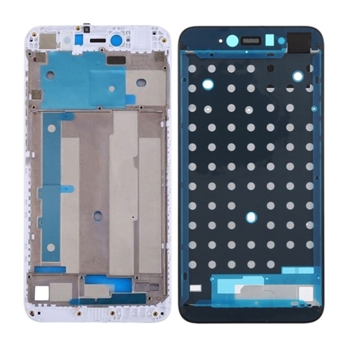Picture of OEM Front Frame LCD for Xiaomi Redmi Note 5A Prime - Color: White