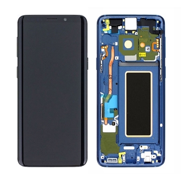 Εικόνα της Γνήσια Οθόνη LCD με Μηχανισμό Αφής και Πλαίσιο για Samsung Galaxy S9 G960F GH97-21696D - Χρώμα: Polaris Blue
