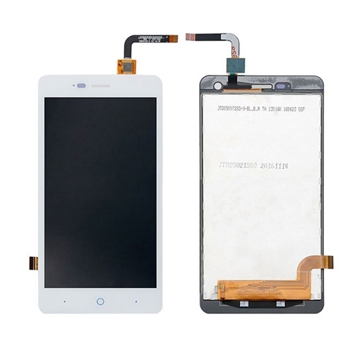 Picture of LCD Complete with Frame for ZTE Blade L3 - Color: White