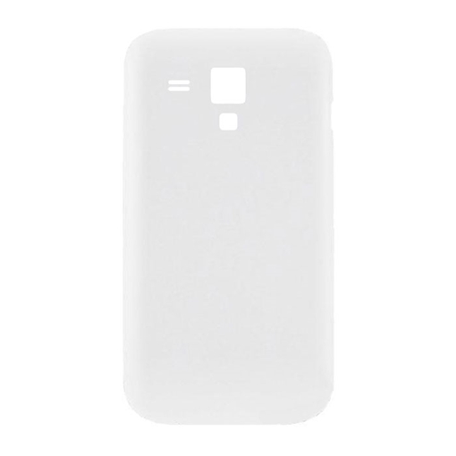 Πίσω Καπάκι για Samsung Galaxy S Duos S7562/Trend Plus S7580/S Duos 2 S7582 - Χρώμα: Λευκό
