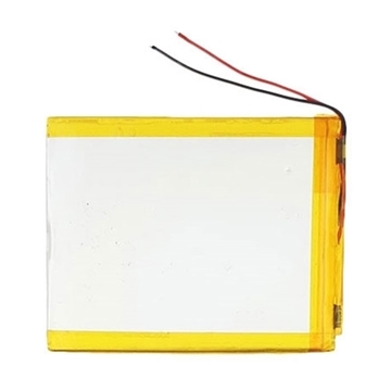 Picture of  Universal Battery With 2 Cables 9x7 cm - 3500mAh