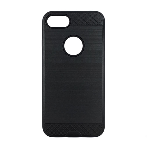 Θήκη Πλάτης Tough Brushed Cover για Apple iPhone 7/8 - Χρώμα: Μαύρο
