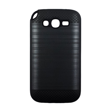 Θήκη Πλάτης Tough Brushed Cover για Samsung i9062 Galaxy Grand Neo/Grand Lite/Grand Neo Plus I9060I - Χρώμα: Μαύρο