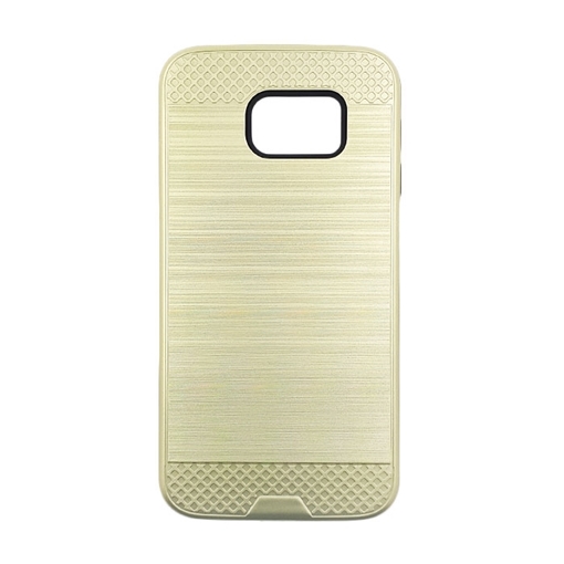 Θήκη Πλάτης Tough Brushed Cover για Samsung G920F Galaxy S6 - Χρώμα: Χρυσό