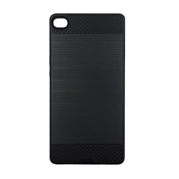 Θήκη Πλάτης Tough Brushed Cover για Huawei P8 - Χρώμα: Μαύρο