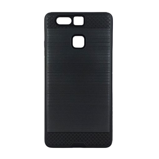 Θήκη Πλάτης Tough Brushed Cover για Huawei P9 - Χρώμα: Μαύρο