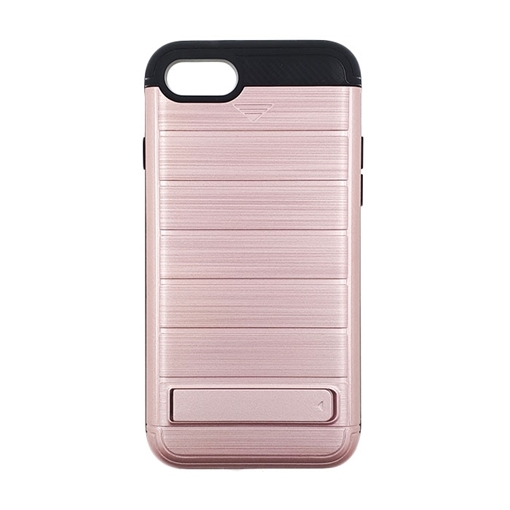 Θήκη Πλάτης Brushed Hard Armor για Apple iPhone 7/8 - Χρώμα: Ροζ