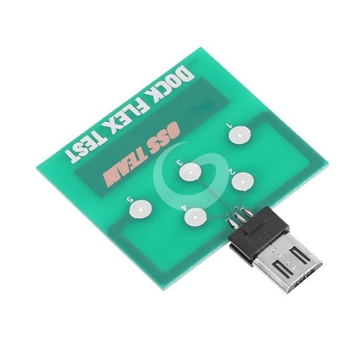 OSS TEAM Πλακετάκι Micro USB για έλεγχο τροφοδοσίας / Dock Flex Test
