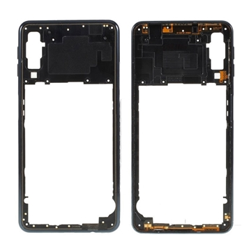 Picture of Middle Frame for Samsung Galaxy A7 2018 A750F - Color: Black