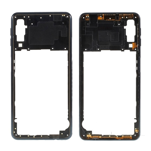 Μεσαίο Πλαίσιο Middle Frame για Samsung Galaxy A7 2018 A750F - Χρώμα: Μαύρο