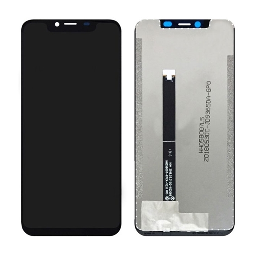Οθόνη LCD με Μηχανισμό Αφής για Ulefone X - Χρώμα: Μαύρο