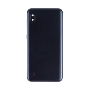 Picture of Back Cover with Camera lens for Samsung Galaxy  A10 2019 A105F  - Color: Black