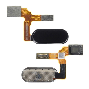 Εικόνα της Καλωδιοταινία Κεντρικού Κουμπιού με Δαχτυλικό Αποτύπωμα / Home Button Fingerprint Flex για Huawei Honor 9 - Χρώμα: Μαύρο