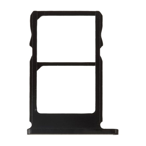 Υποδοχή Κάρτας Dual SIM Tray για Nokia 5.1 - Χρώμα: Μαύρο