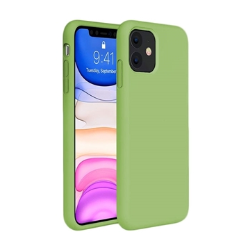 Θήκη Πλάτης Σιλικόνης για Apple iPhone 11 - Χρώμα: Πράσινο