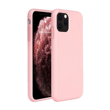 Θήκη Πλάτης Σιλικόνης για Apple iPhone 11 Pro Max - Χρώμα: Χρυσό Ροζ