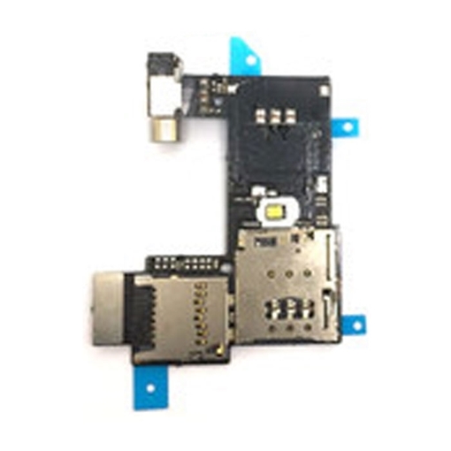 Καλωδιοτανία Υποδοχής Κάρτας Sim Και Κάρτας Μνήμης SD Μονόκαρτο / Single Sim and SD Card Tray Holder Flex για Motorola Moto G2