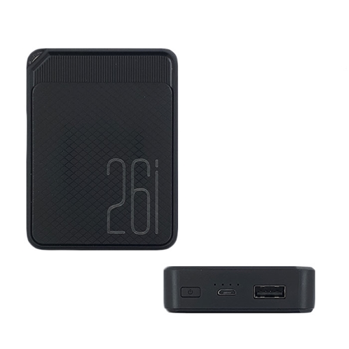 Φορητός Φορτιστής Power Bank Kin Vale B26i USB/1 Micro Θύρες 5000mAh - Χρώμα: Μαύρο