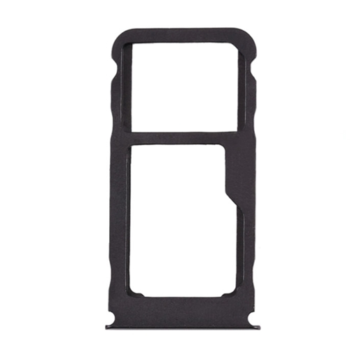 Picture of Single Sim and SD Tray for Nokia 3.1 Plus - Color: Black