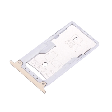 Picture of Dual SIM and SD Tray for Xiaomi Redmi Note 4 / Redmi Note - Color: Gold