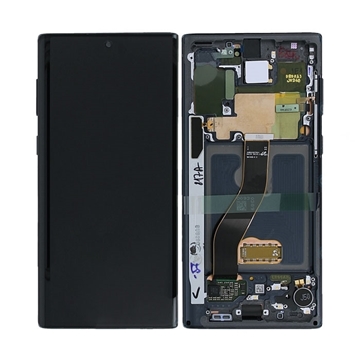 Picture of Original LCD Complete With Frame for Samsung Galaxy Note 10 N970F GH82-20818A - Color: Black