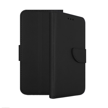 Θήκη Βιβλίο Stand Leather Wallet για Huawei Mate 20 Lite - Χρώμα: Μαύρο