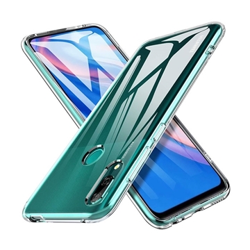 Θήκη Πλάτης Σιλικόνης για Huawei P Smart Z/Honor 9X/Y9 2019/Y9 Prime 2019 - Χρώμα: Διάφανο