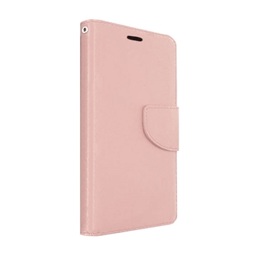 Θήκη Βιβλίο Stand Leather Diary για Samsung J500F Galaxy J5 2015 - Χρώμα: Χρυσό Ροζ