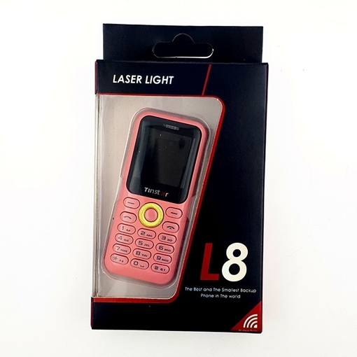 Picture of L8STAR Laser Light Mini Quad Band Unlocked Phone -  Color: Pink