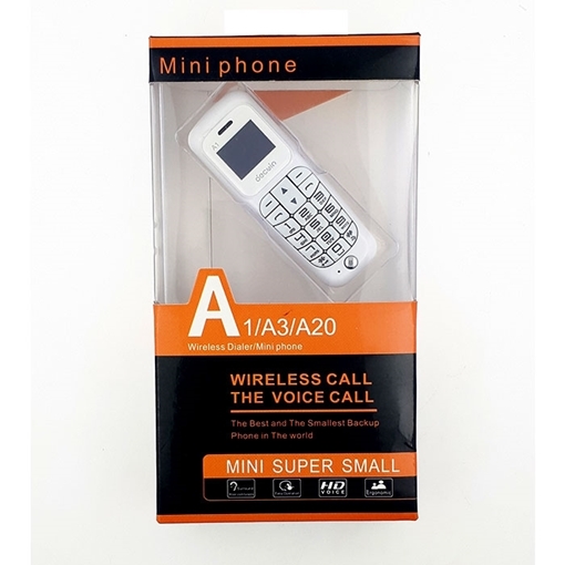 Decoin Mini Κινητό Wireless Dialer Mini Phone A1 - Χρώμα: Λευκό