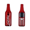 Mini Κινητό Wireless Dialer Mini Phone Coca Cola Bottle - Χρώμα: Κόκκινο