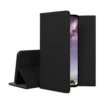 Θήκη Βιβλίο Stand Smart Book Magnet για Samsung J737 Galaxy J7 2018 - Χρώμα: Μαύρο