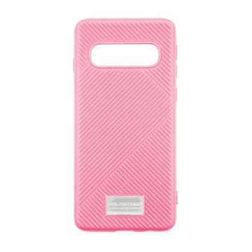 Θήκη Πλάτης Molan Cano Jelline Bumper για Samsung G973F Galaxy S10 - Χρώμα: Ροζ