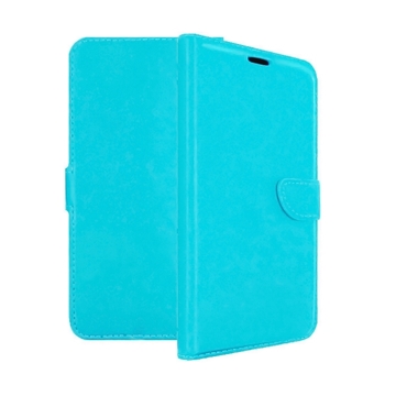 Θήκη Βιβλίο Stand Leather Wallet για Nokia 3.1 - Χρώμα: Γαλάζιο