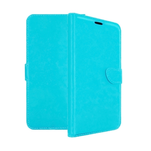 Θήκη Βιβλίο Stand Leather Wallet για Nokia 3.1 - Χρώμα: Γαλάζιο